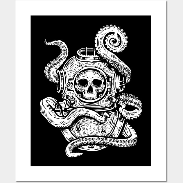 Dead Diver Wall Art by bennyd302